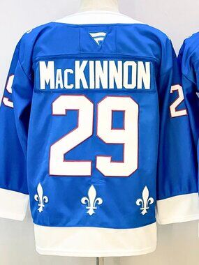 Nathan MacKinnon Blue Alternate Jersey